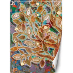 Feeby Fototapeta, Złote magiczne drzewo 100x140