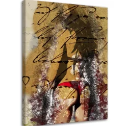 Feeby Obraz Kobieta w bikini vintage 40x60
