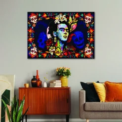 Feeby Obraz, Los Muertos Frida Kahlo 60x40