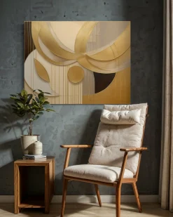 Feeby Obraz na płótnie, Abstrakcja Kształty 3D 90x60