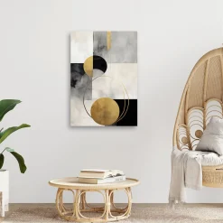 Feeby Obraz na płótnie, Geometryczny wzór boho 40x60