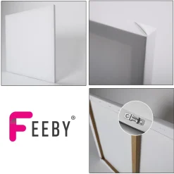 Feeby Obraz na płótnie, Kobieta czerwona abstrakcja - G. Klimt 60x40
