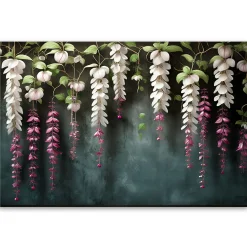 Feeby Obraz, Zwisające kwiaty wisteria 60x40