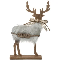Figurka ozdobna Boże Narodzenie, JELONEK, ozdoba świąteczna, 21cm