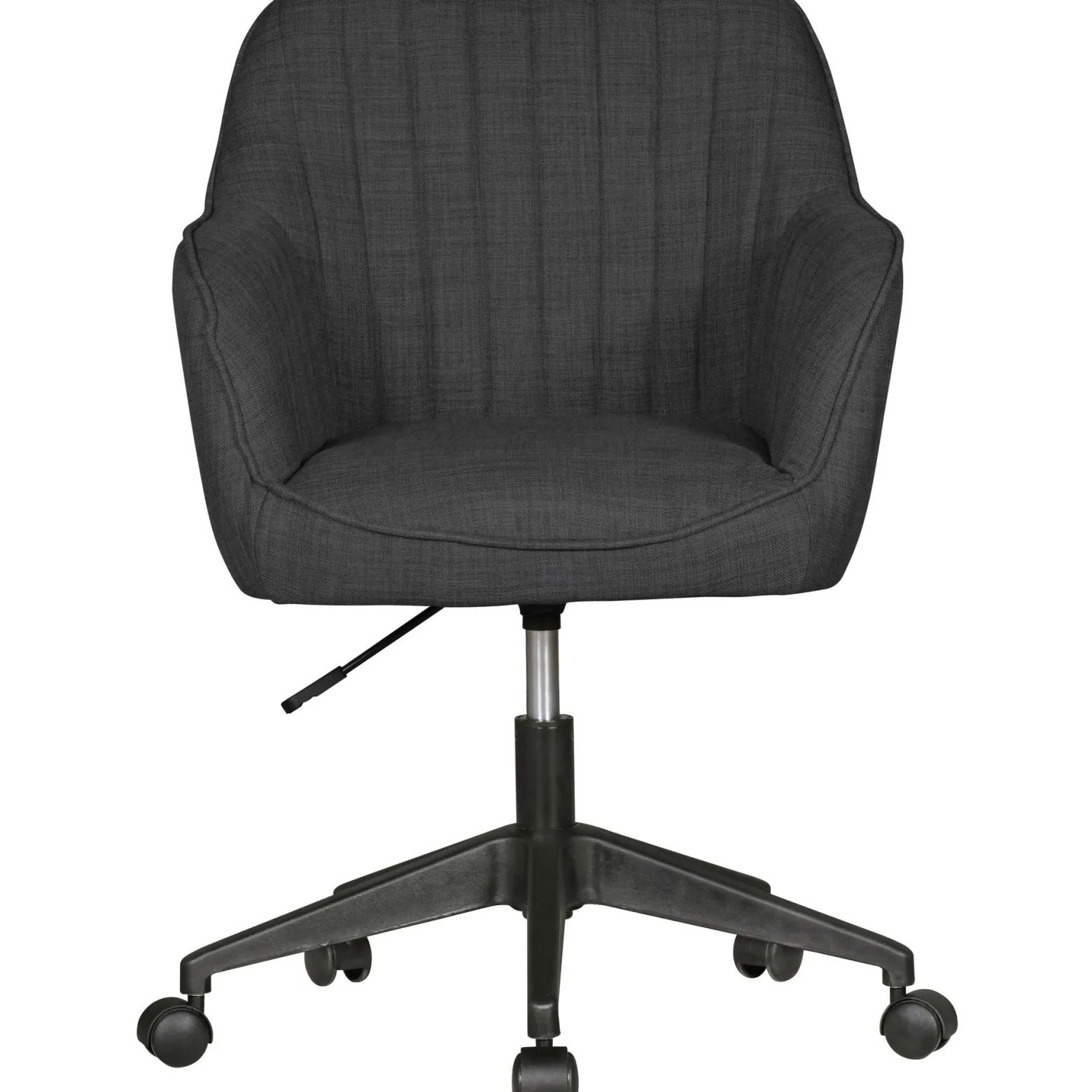 FineBuy Krzesło do biurka Tkanina szary