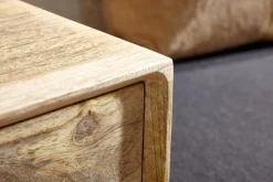 FineBuy Ławka Drewno czarny