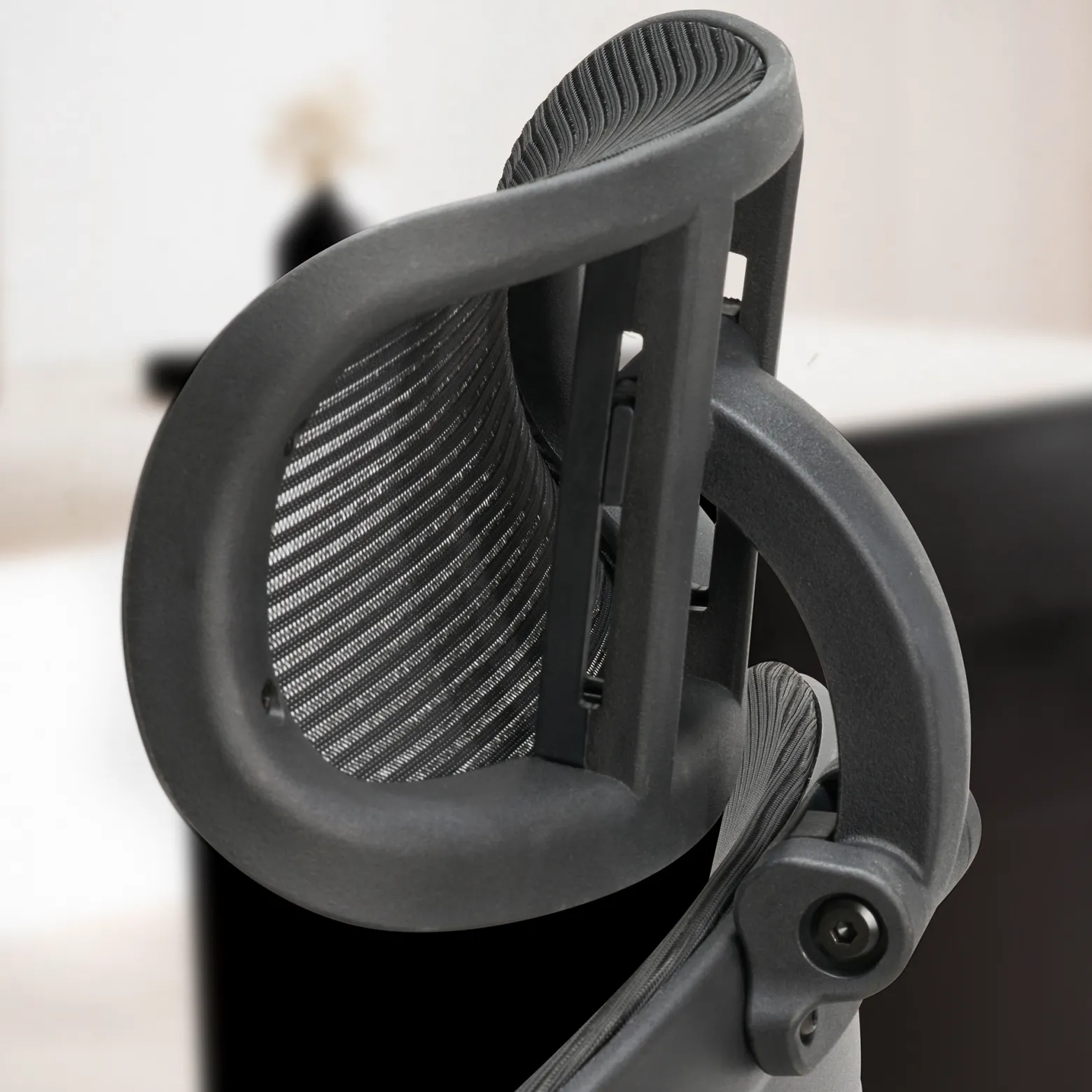 FineBuy krzesło obrotowe 120 kg czarne ergonomiczne