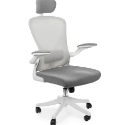 Fotel biurowy obrotowy ARON White