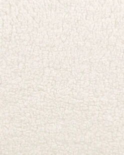 Fotel bez podłokietników okrągły biały