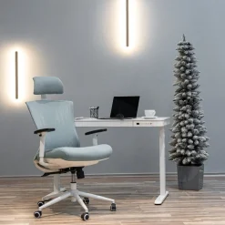 Fotel Biurowy Ergonomiczny Avery Patynowy