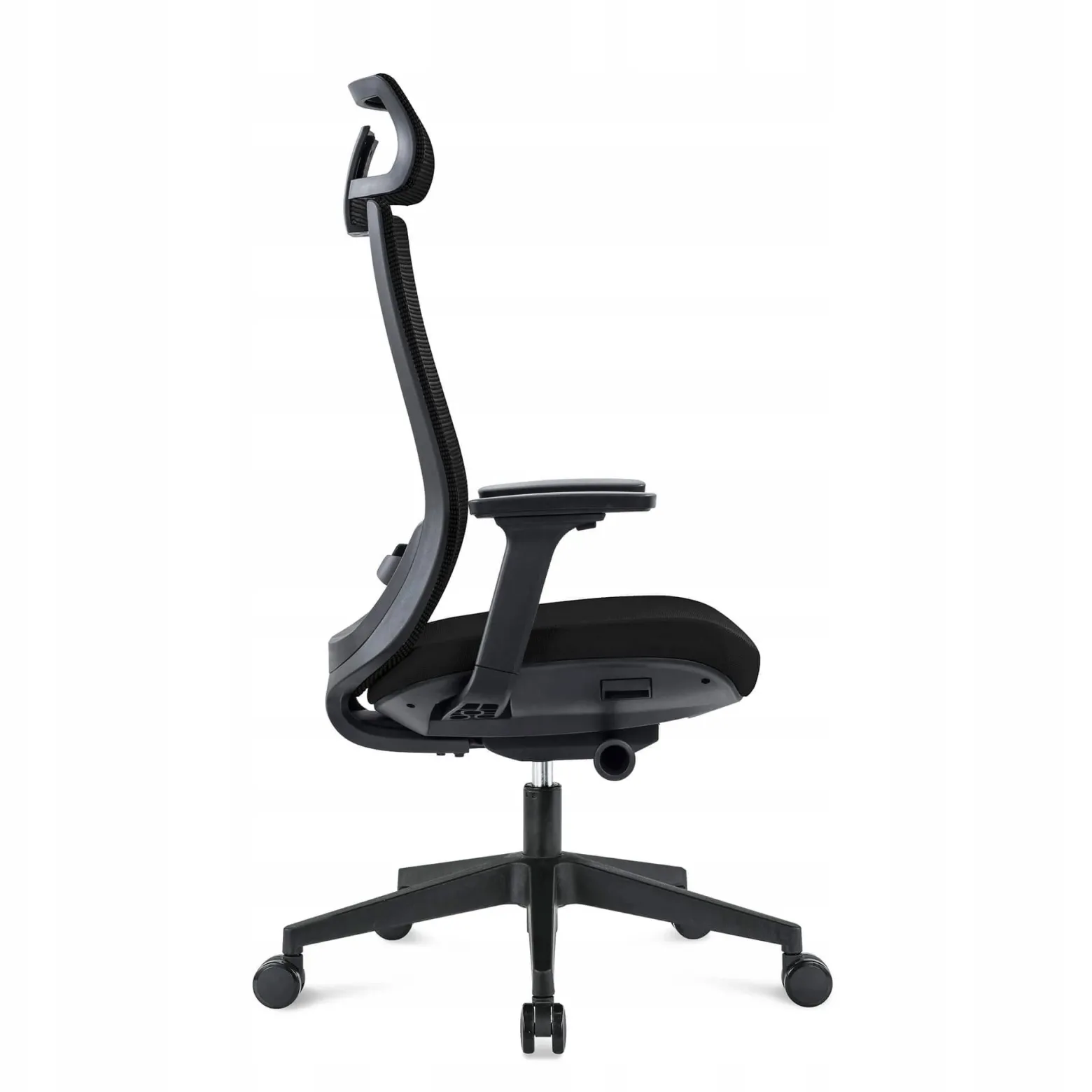 Fotel biurowy ergonomiczny Fifth czarny/czarny