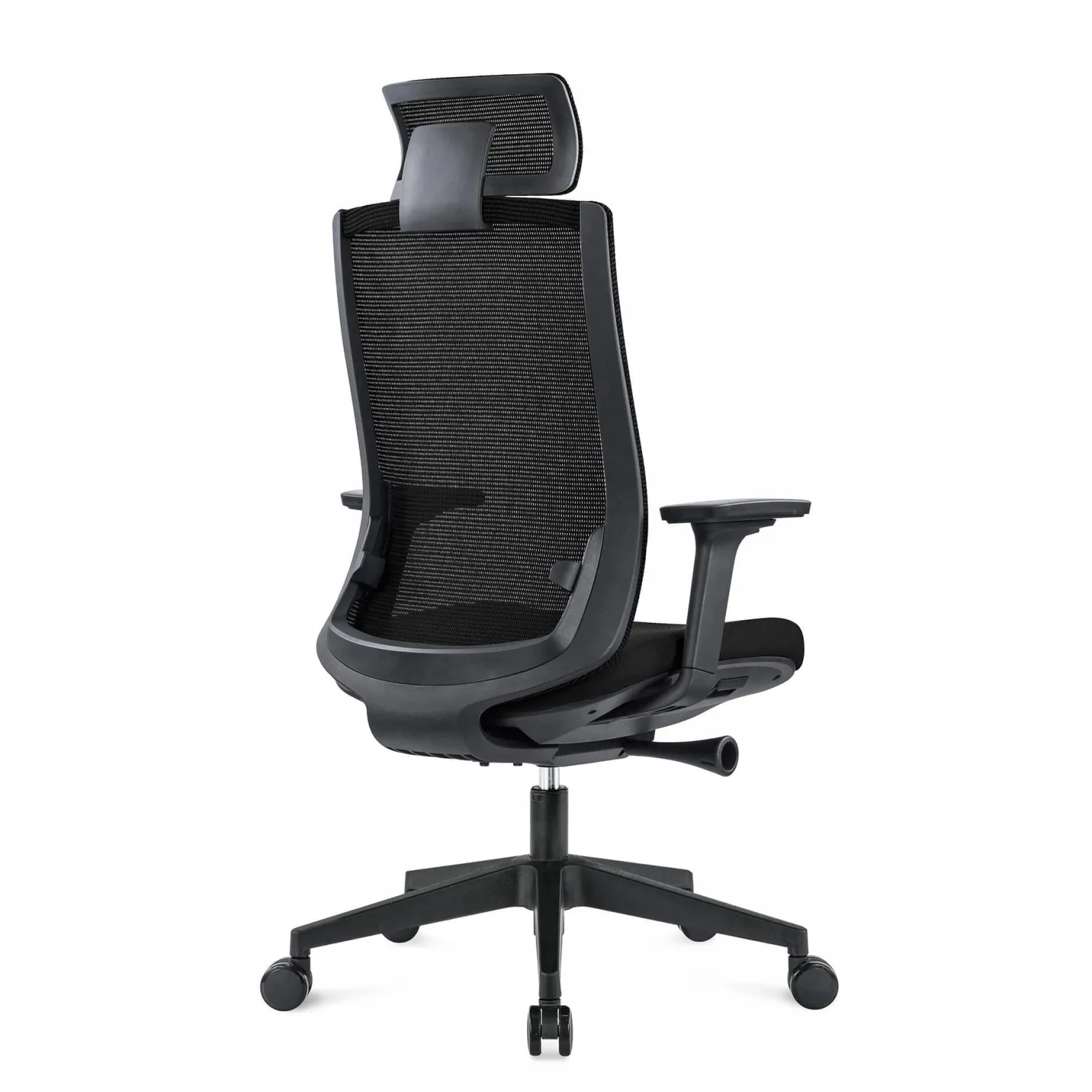 Fotel biurowy ergonomiczny Fifth czarny/czarny