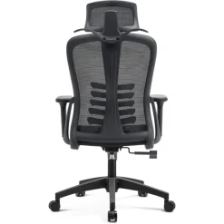 Fotel Biurowy Ergonomiczny Krzesło Obrotowe JULIET Czarny