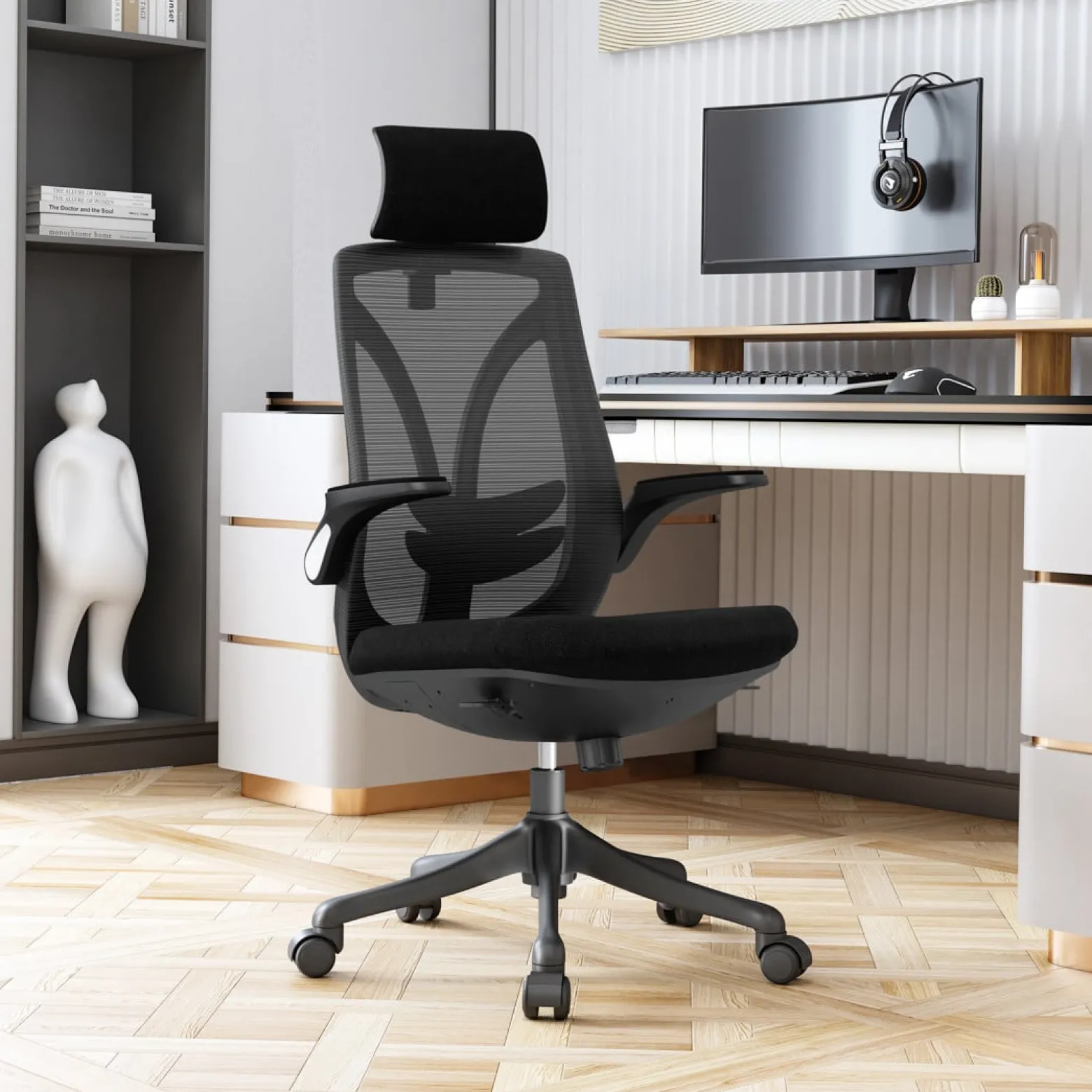 Fotel biurowy ergonomiczny Spacetronik ARIAN-10