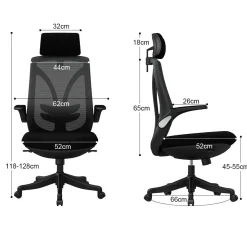 Fotel biurowy ergonomiczny Spacetronik ARIAN-10