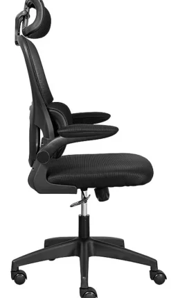 Fotel biurowy LETI ergonomiczny Mesh zagłówek Tilt regulowany