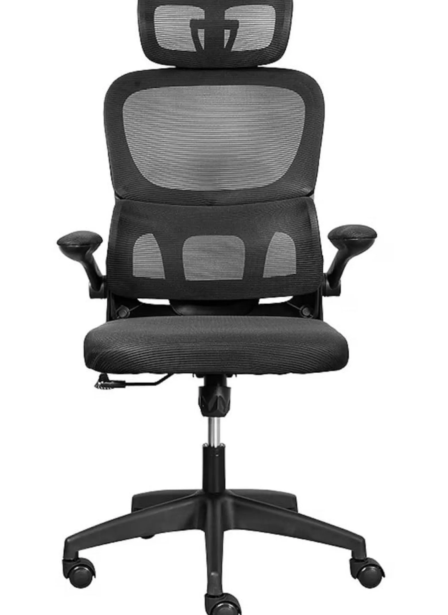 Fotel biurowy LETI ergonomiczny Mesh zagłówek Tilt regulowany