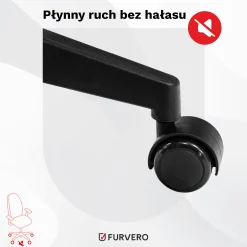 Fotel Biurowy Obrotowy Ergonomiczny Krzesło Biurowe Furvero Aero