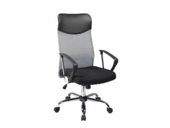 Fotel biurowy Q-025 czarno/szary