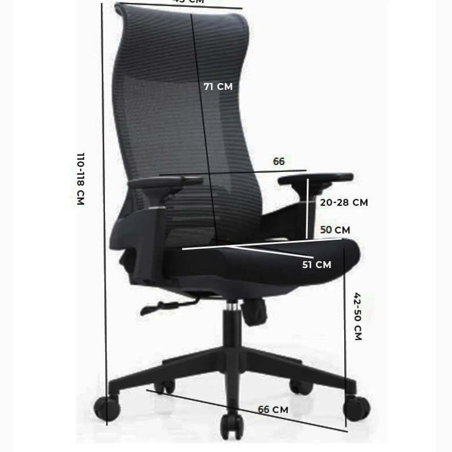 Fotel ergonomiczny ANGEL biurowy obrotowy Mimoza