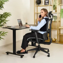 Fotel ergonomiczny biurowy obrotowy di volio Preda