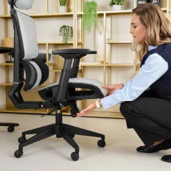 Fotel ergonomiczny biurowy obrotowy di volio Preda