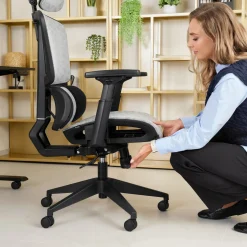 Fotel ergonomiczny biurowy obrotowy di volio Preda