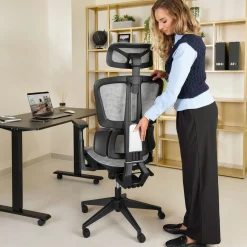 Fotel ergonomiczny biurowy obrotowy di volio Preda