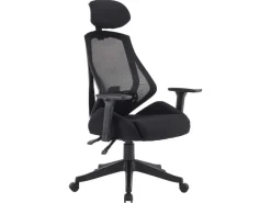 Fotel ergonomiczny Q-406 M czarny