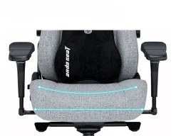 Fotel gamingowy Kaiser 3 PRO XL Anda Seat materiałowy szary