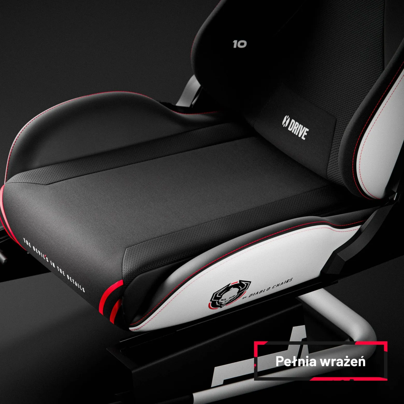 Fotel gamingowy kokpit do simracingu Diablo Chairs X-Drive
