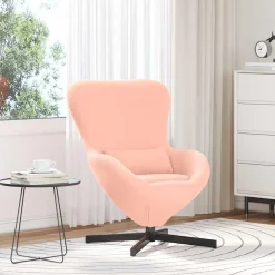 Fotel Jajo Obrotowy Fotel Wypoczynkowy Do Salonu Pokoju 63 x 73 x 90 cm