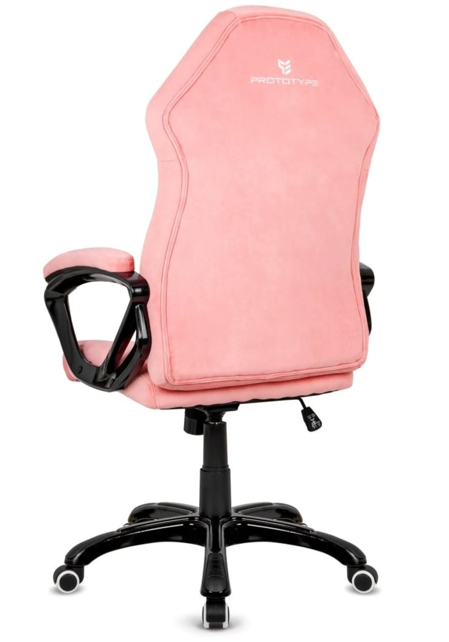 Fotel obrotowy do biurka SPIDER PINK ALCANTARA