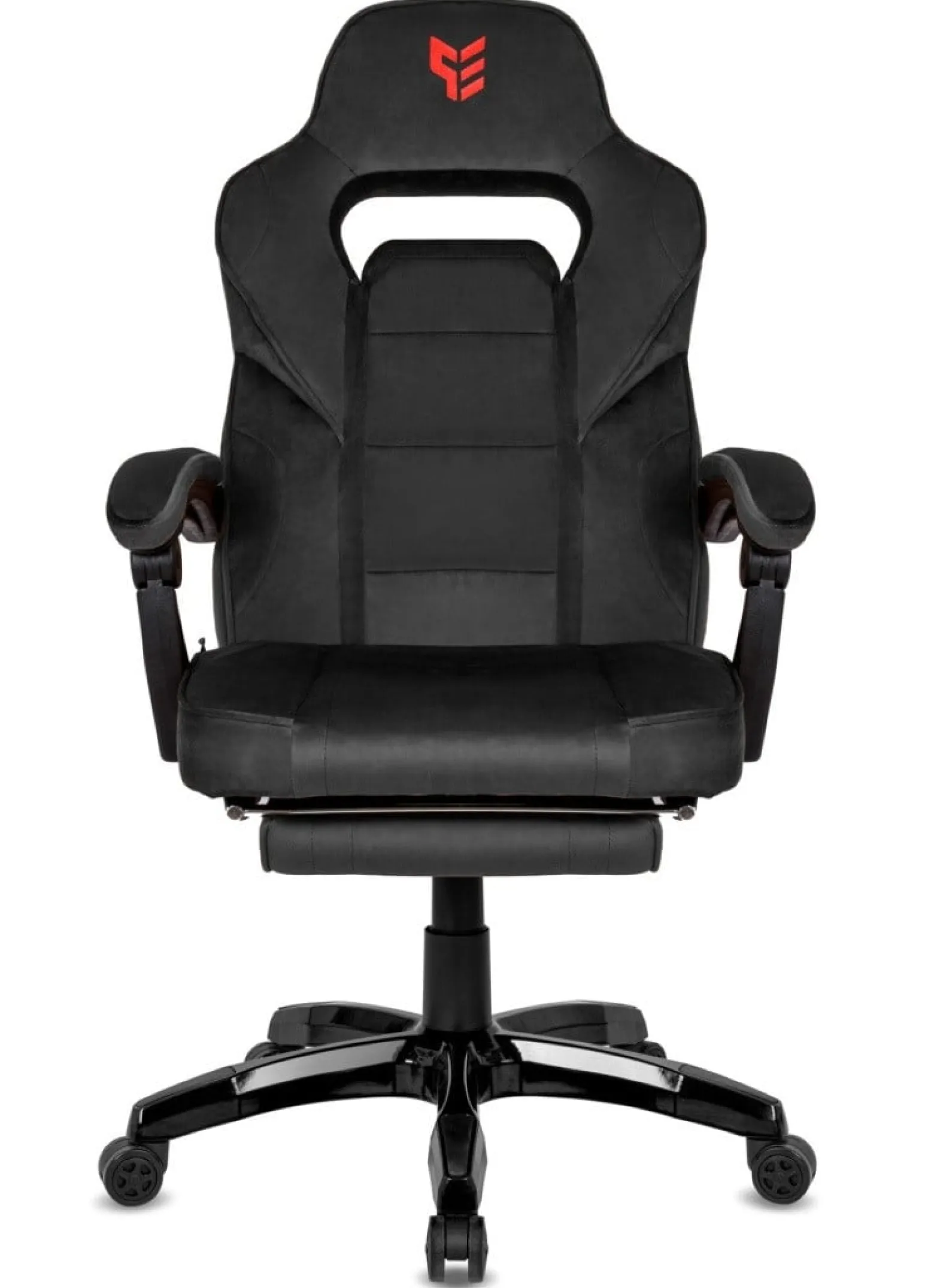Fotel obrotowy do biurka TITAN BLACK ALCANTARA PRO