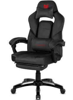 Fotel obrotowy do biurka TITAN BLACK ALCANTARA PRO