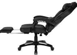 Fotel obrotowy do biurka TITAN BLACK ALCANTARA PRO