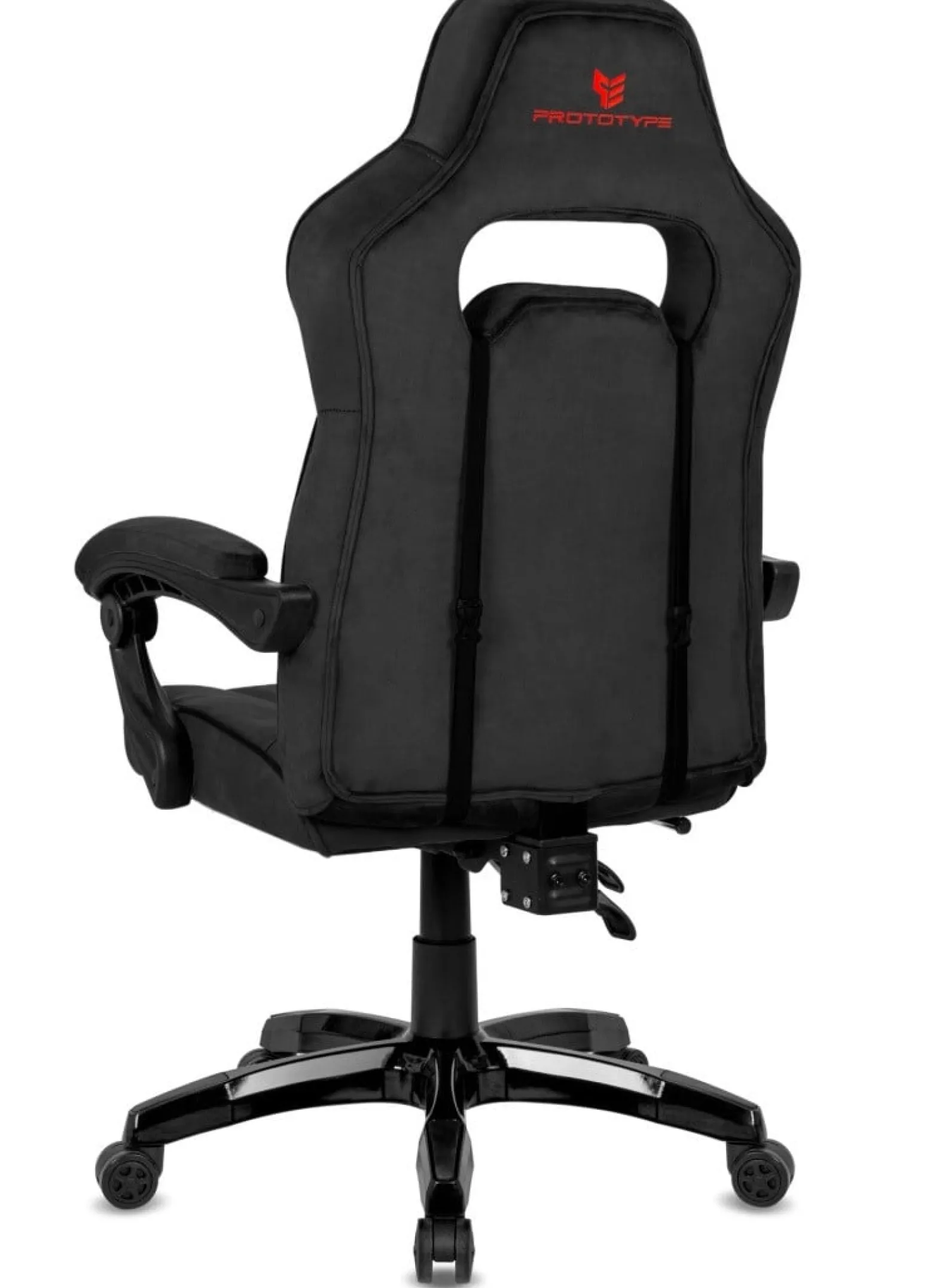 Fotel obrotowy do biurka TITAN BLACK ALCANTARA BASIC