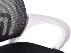Fotel obrotowy do biurka VENTO BLACK MILK MESH