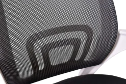 Fotel obrotowy do biurka VENTO BLACK MILK MESH