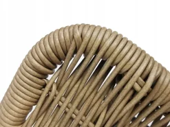 Fotel ogrodowy mocny leżak boho rattan Rimini