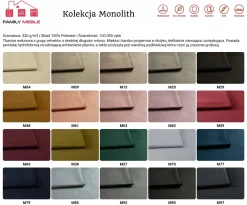 Fotel Uszak bujany ANTRACYT klasyka elegancja LUX