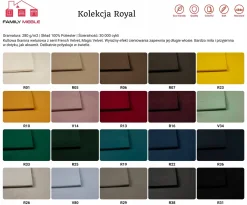 Fotel Uszak bujany ANTRACYT klasyka elegancja LUX