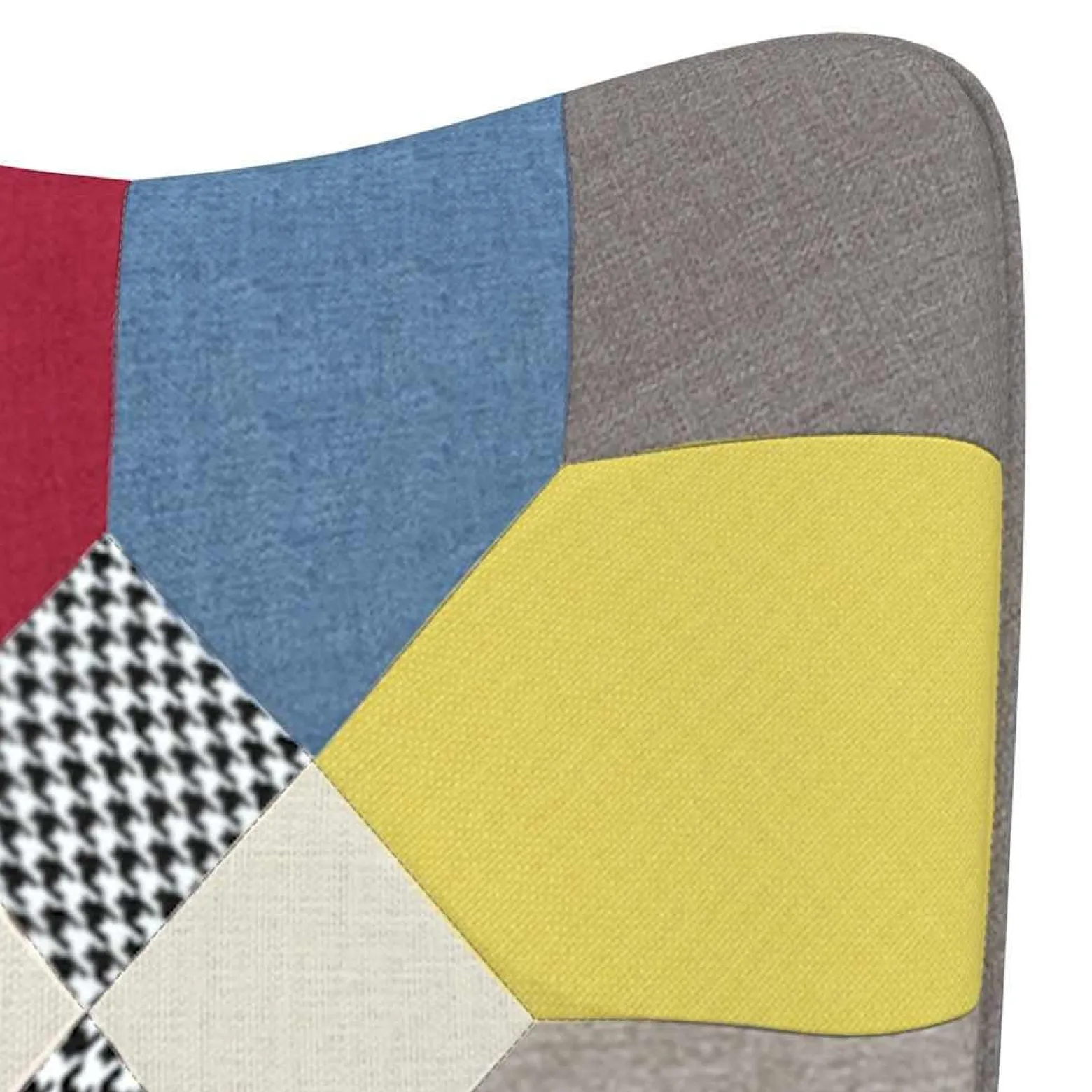 Fotel Wypoczynkowy Tapicerowany Patchwork Do Salonu Pokoju