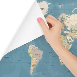 Fototapeta Polityczna Mapa Świata 90x60cm