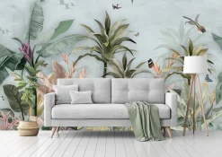 Fototapeta Abstrakcyjne Kolorowe Drzewa Bananowe 90x60cm