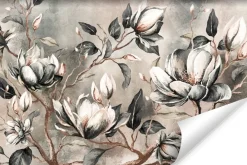 Fototapeta Abstrakcyjne Magnolie Na Betonie 90x60cm