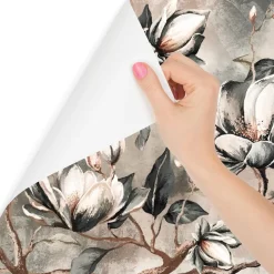 Fototapeta Abstrakcyjne Magnolie Na Betonie 90x60cm