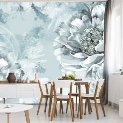 Fototapeta Abstrakcyjne Piwonie Na Betonie 90x60cm