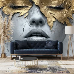 Fototapeta Abstrakcyjny Portret Kobiety 312x219cm