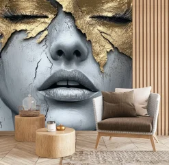 Fototapeta Abstrakcyjny Portret Kobiety 300x210cm